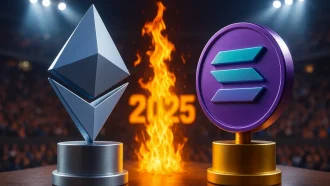 Ethereum и Solana: битва за лидерство среди альткоинов в 2025 году